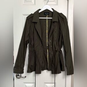 Eden Society Laysha Drawstring Cargo Jacket NWOT